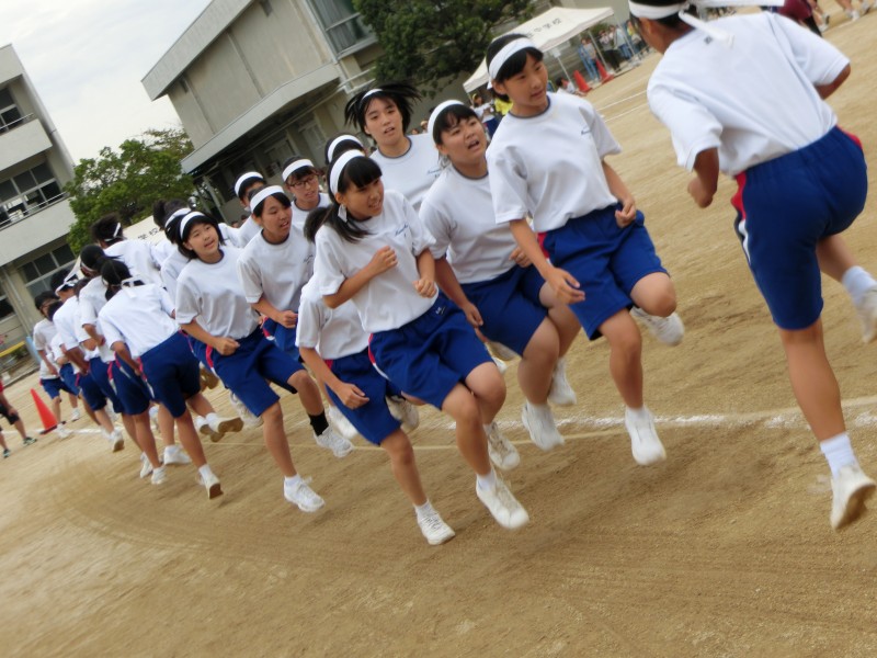 中学生　体育祭 